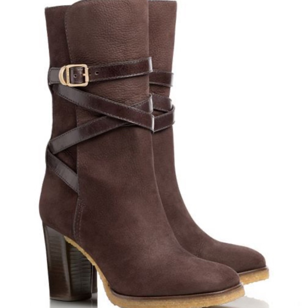 Tory Burch Jaime 85mm Suede Boots Sz 9 Perfect condition! Retail $495 Gorgeous!